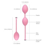 Pillow Talk Frisky Kegel Balls in Pink