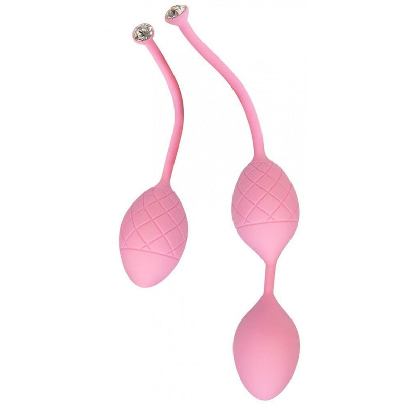 Pillow Talk Frisky Kegel Balls in Pink