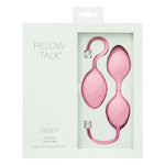 Pillow Talk Frisky Kegel Balls in Pink