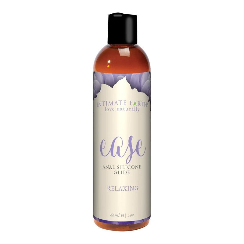 Intimate Earth Ease Anal Silicone-Based Relaxing Lube in 2 oz