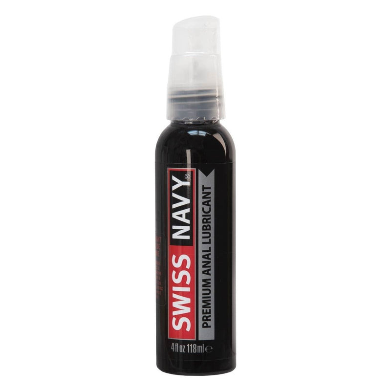 Swiss Navy Premium Anal Silicone-Based Lube in 4 oz