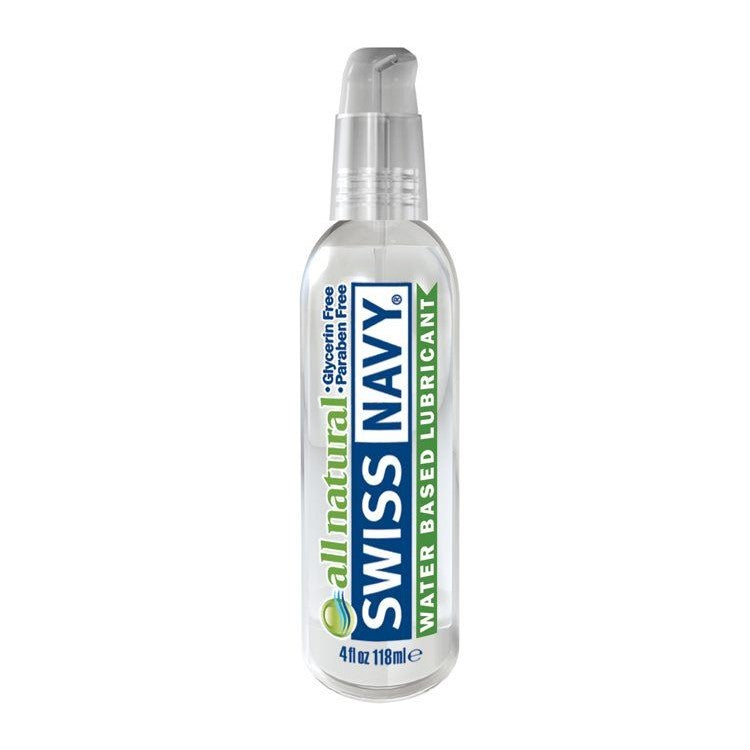 Swiss Navy All Natural Water-Based Lube in 4 oz