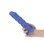 Pure Love Twisted Dong 8" in Blue