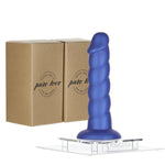 Pure Love Twisted Dong 8" in Blue