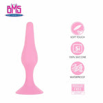 Pure Love Silicone Butt Plug in Pink