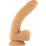 Addiction Andrew Bendable 8" Silicone Dildo in Caramel