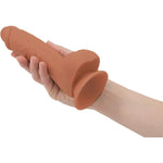 Addiction Steven 7.5" Silicone Dildo in Caramel