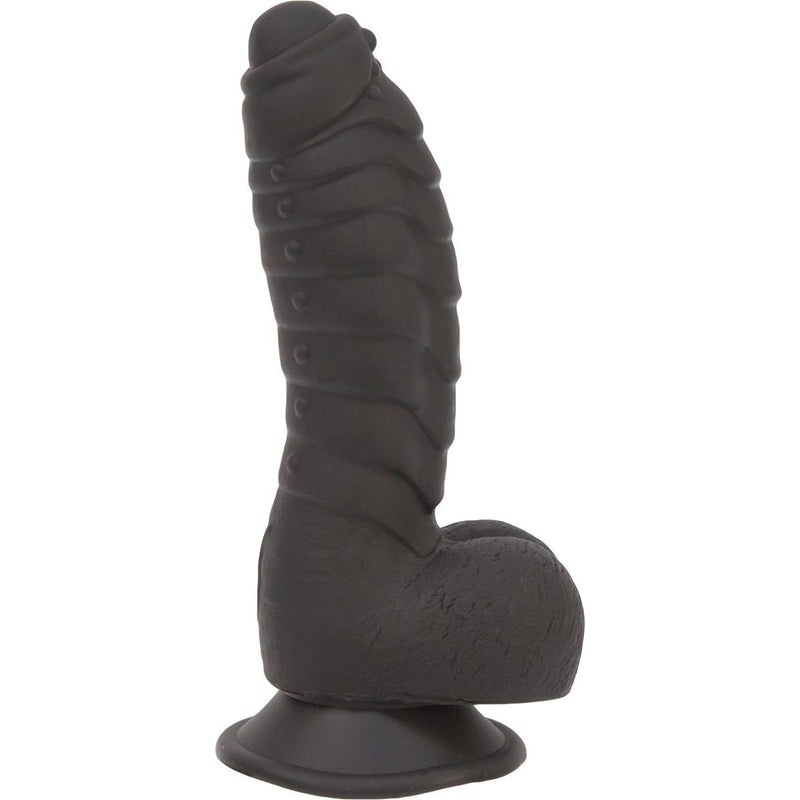 Addiction Ben 7" Silicone Dildo in Black - Red Mansion