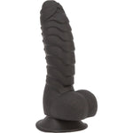 Addiction Ben 7" Silicone Dildo in Black - Red Mansion