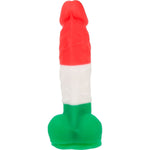 Addiction Leonardo 7" Silicone Dildo - Red Mansion