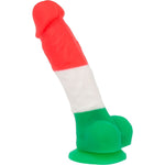 Addiction Leonardo 7" Silicone Dildo - Red Mansion