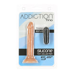 Addiction Tino 5.25" Silicone Dildo in Ivory