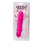 Silicone Bendable Buddy Vibrator 6" in Pink