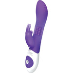 The Beaded Rabbit Vibrator in Purple - Red Mansion