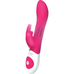 The Beaded Rabbit Vibrator in Pink - Red Mansion