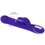 Vibe Couture Rabbit Tres Chic Undulating Vibrator in Purple - Red Mansion