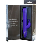 Vibe Couture Rabbit Tres Chic Undulating Vibrator in Purple - Red Mansion