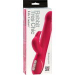 Vibe Couture Rabbit Tres Chic Undulating Vibrator in Pink - Red Mansion