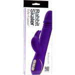 Vibe Couture Rabbit Skater Thrusting Vibrator in Purple - Red Mansion