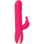 Vibe Couture Rabbit Skater Thrusting Vibrator in Pink - Red Mansion