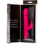 Vibe Couture Rabbit Skater Thrusting Vibrator in Pink - Red Mansion