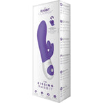 The Kissing Rabbit Vibrator in Purple - Red Mansion