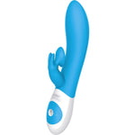 The Kissing Rabbit Vibrator in Aqua Blue - Red Mansion