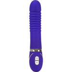 Vibe Couture Pleats Rechargeable Vibrator in Purple - Red Mansion