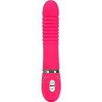 Vibe Couture Pleats Rechargeable Vibrator in Pink - Red Mansion