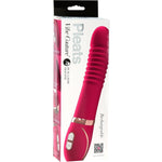 Vibe Couture Pleats Rechargeable Vibrator in Pink - Red Mansion