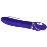 Vibe Couture Glam Up Rechargeable Vibrator in Purple - Red Mansion