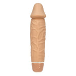 Mini Silicone Classic Vibrating Dildo 5" in Ivory