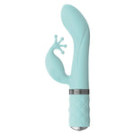 Pillow Talk Kinky Vibrator in Teal