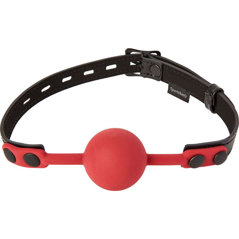 Sportsheets Saffron Ball Gag - Red Mansion