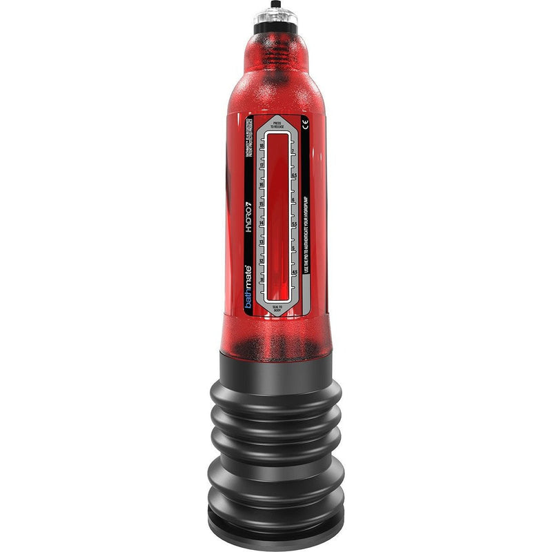 Bathmate Hydro7 Penis Pump in Brilliant Red - Red Mansion