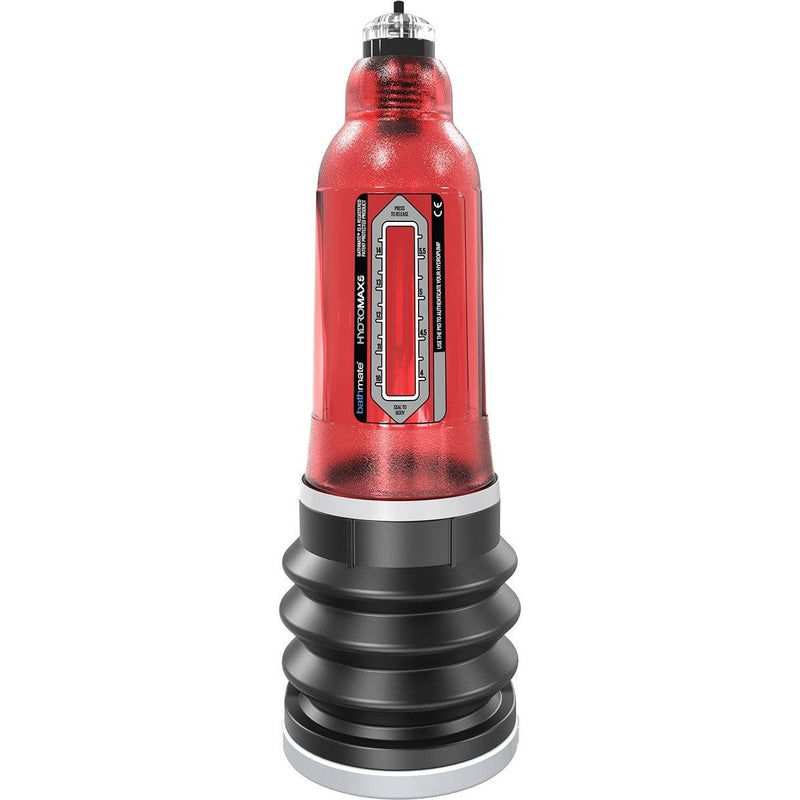 Bathmate HydroMax5 Penis Pump in Brilliant Red - Red Mansion