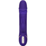 Jack Rabbit Signature Silicone Thrusting Vibrator in Purple