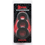 Kink Endure Premium Silicone Cock Ring in Black