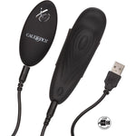 Calexotics Lock-N-Play Remote Panty Teaser Vibrator in Black