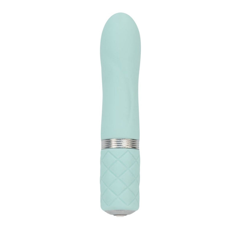 Pillow Talk Flirty Bullet Vibrator in Teal - Red Mansion