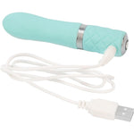 Pillow Talk Flirty Bullet Vibrator in Teal - Red Mansion