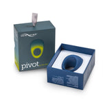 We-Vibe Pivot | Vibrating Silicone Cock Ring | Midnight Blue - Red Mansion