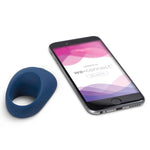 We-Vibe Pivot | Vibrating Silicone Cock Ring | Midnight Blue - Red Mansion