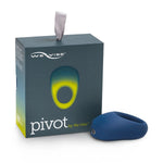 We-Vibe Pivot | Vibrating Silicone Cock Ring | Midnight Blue - Red Mansion