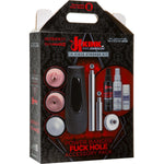 Kink Power Banger Fuck Hole 10 Piece Stroker Kit - Red Mansion