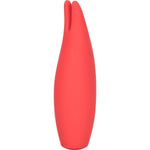 Red Hot Flare Silicone Vibrator - Red Mansion