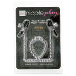 Nipple Play Silver Beaded Nipple Clamps