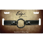 Sportsheets Edge Leather Seamless O-Ring Gag