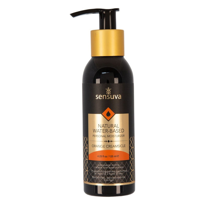 Sensuva Hybrid Formula Lube 4.2 oz in Orange Creamsicle